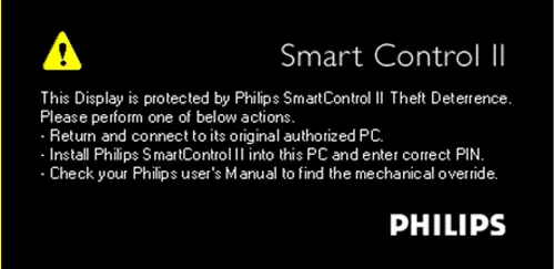 Troubleshooting the SmartControl II theft deterrence lock.