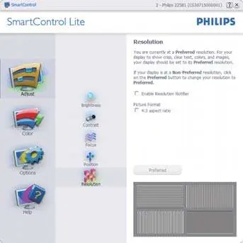 SmartControl Lite Calibration wizard