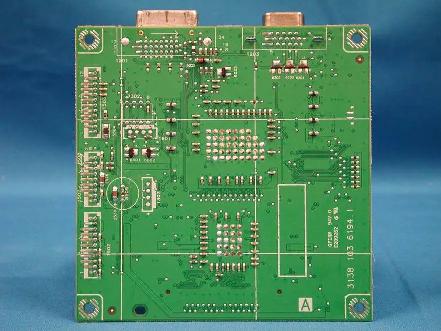 Main interface board PCB layout
