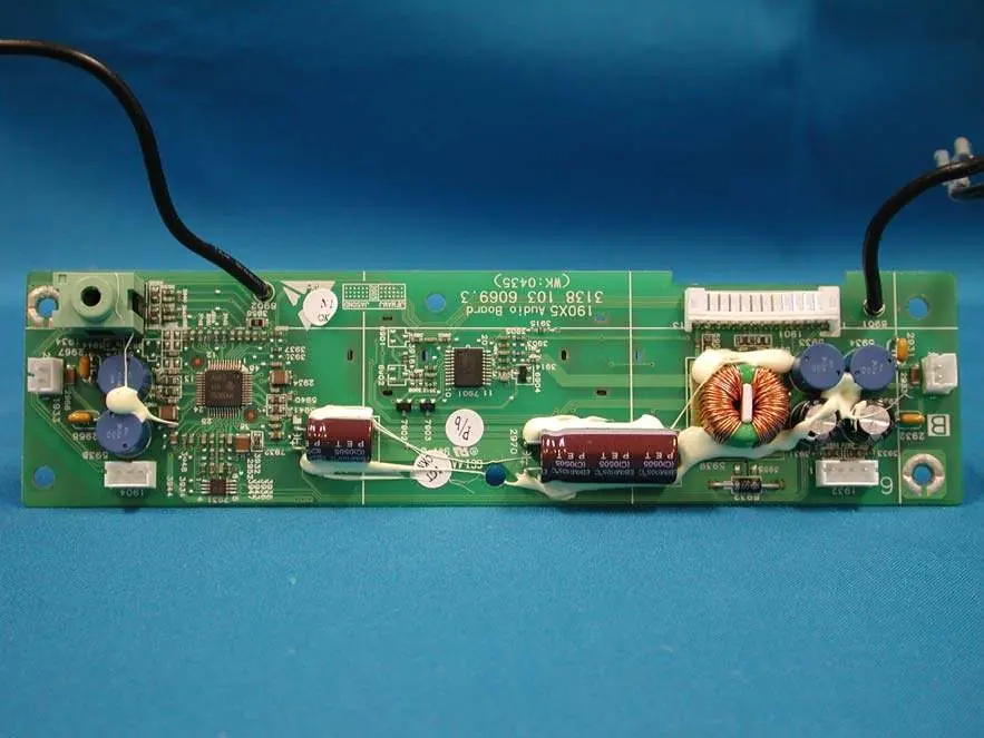 Inspect the audio board