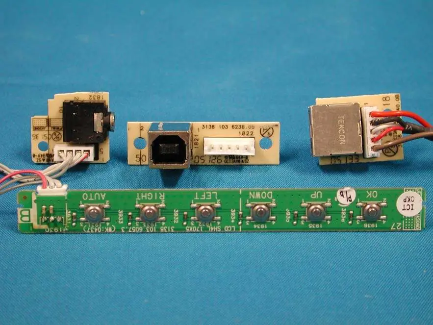 Organize the control and interface modules