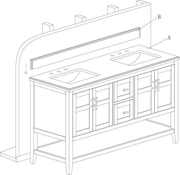 Installing the backsplash