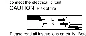 Wiring connection diagram