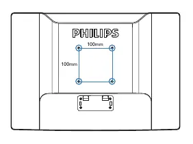 VESA mount interface