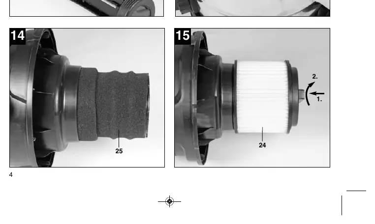Filter installation