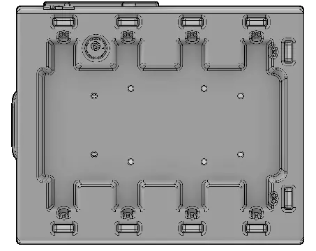 Mailbox mounting illustration