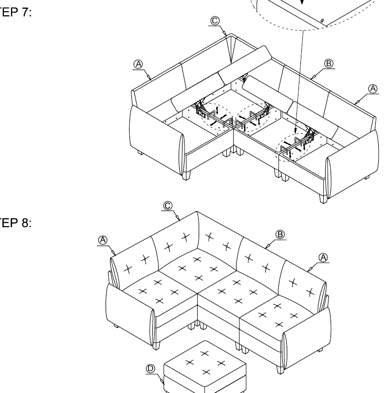 Connecting modular pieces