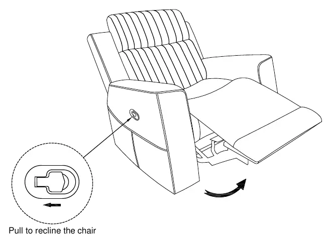 Recline mechanism operation