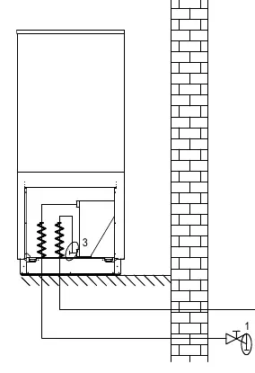 Frost protection drainage