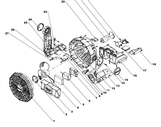 Parts diagram
