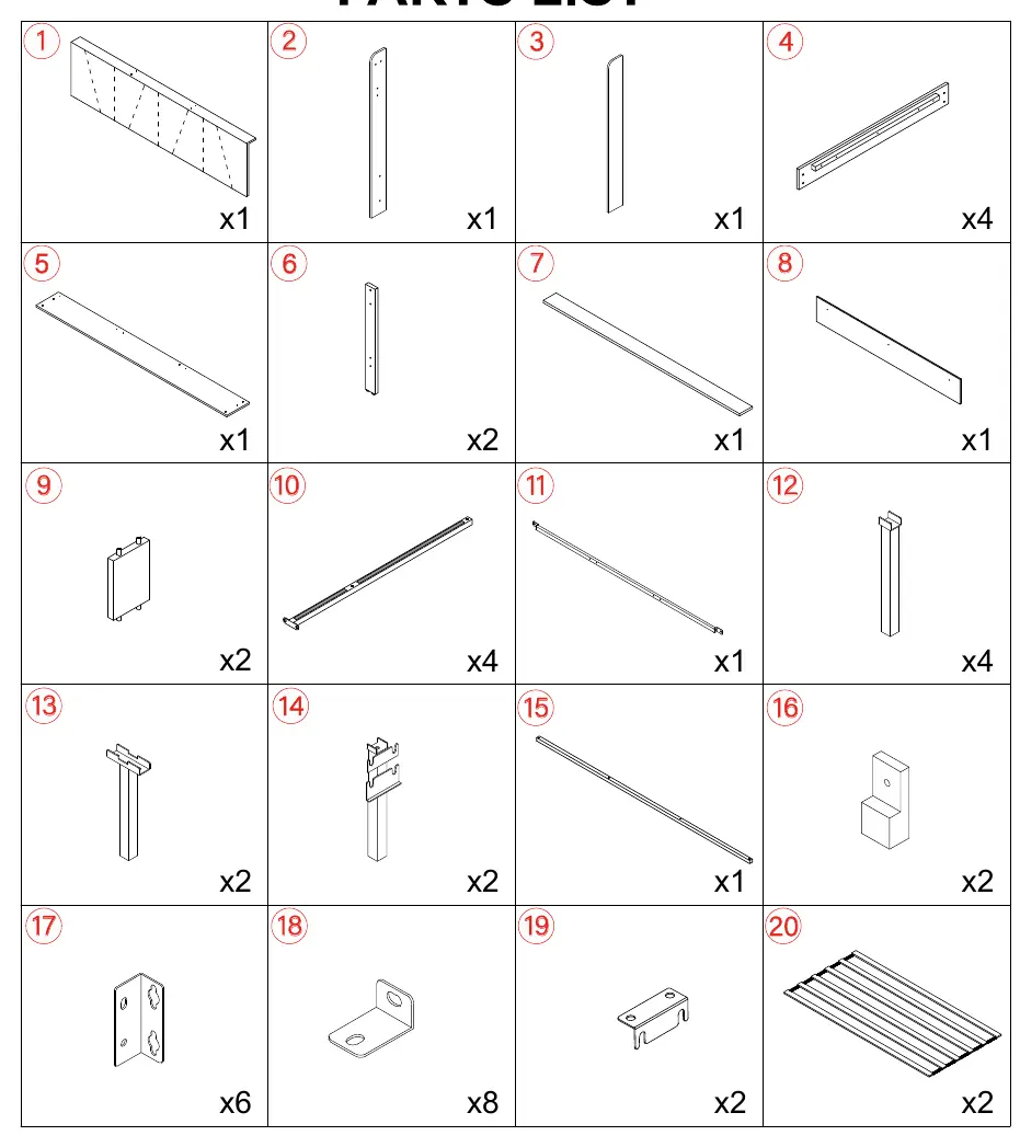 Parts List