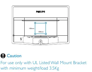 VESA mount interface