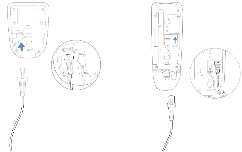 Connecting the scanner to a host computer