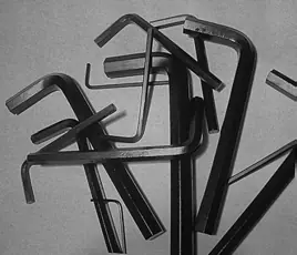 Required hex key tools