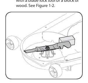 Stabilizing the cutting blade for removal