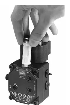 Filter replacement procedure