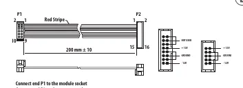 Power cable connection diagram