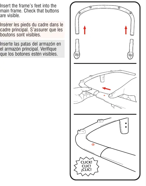 Swing frame assembly