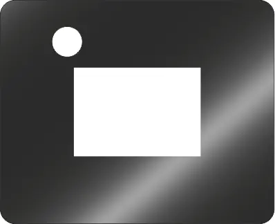 Mounting template layout