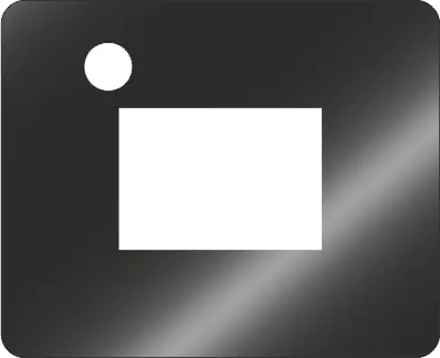 Mounting template layout