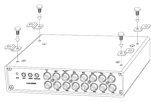 Mechanical installation of the DSP68