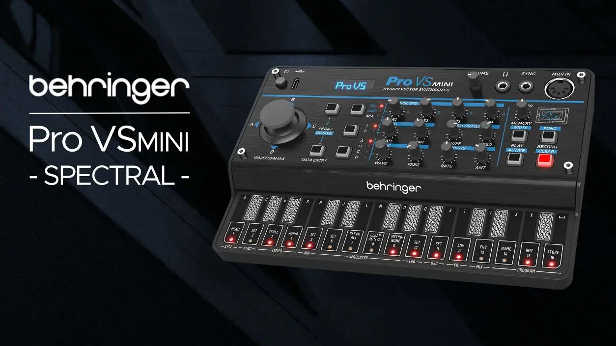 Behringer PRO VSmini synthesizer