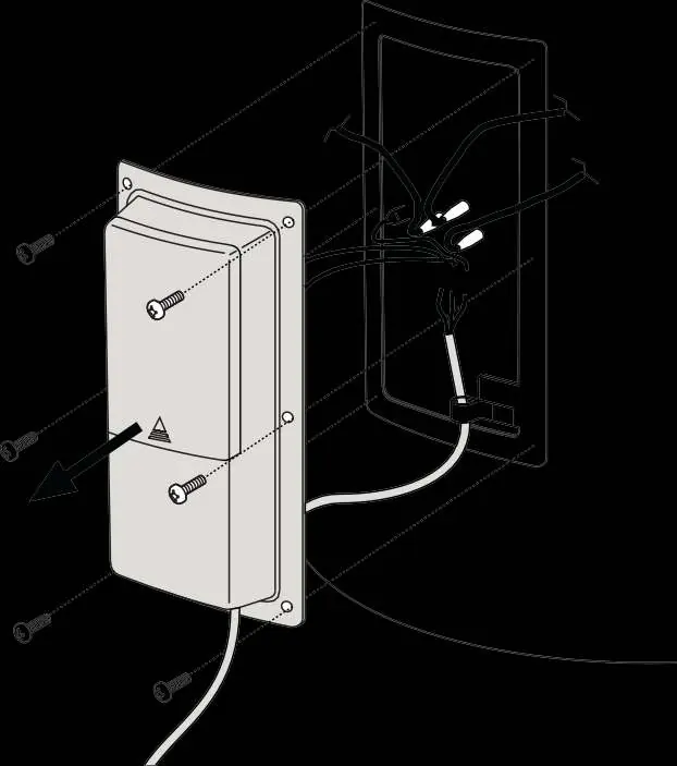 Electrical connection of the heating element