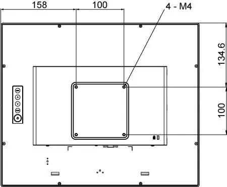 VESA Mount Pattern