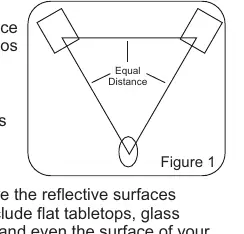 Mixing triangle setup.