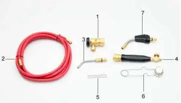 Parts list and assembly diagram