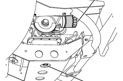 Engine oil filter and drain plug