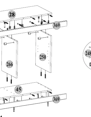 Step I: Frame assembly diagram