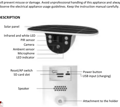 Camera components and interface