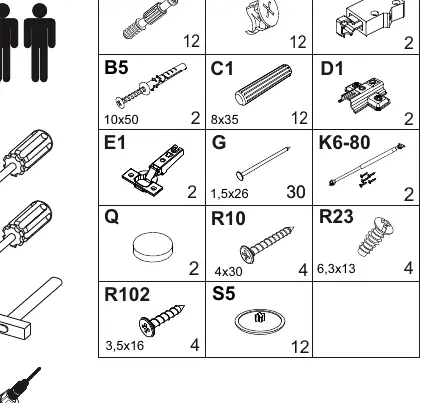 Hardware components