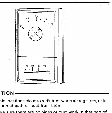 Thermostat assembly diagram