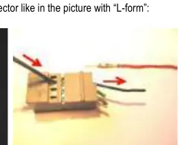 Identifying the grey L-form connector