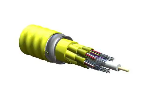 Structure of the MIC Unitized Tight-Buffered Interlocking Armored Cable
