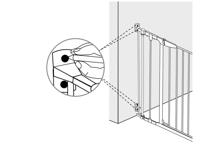 Marking screw hole positions