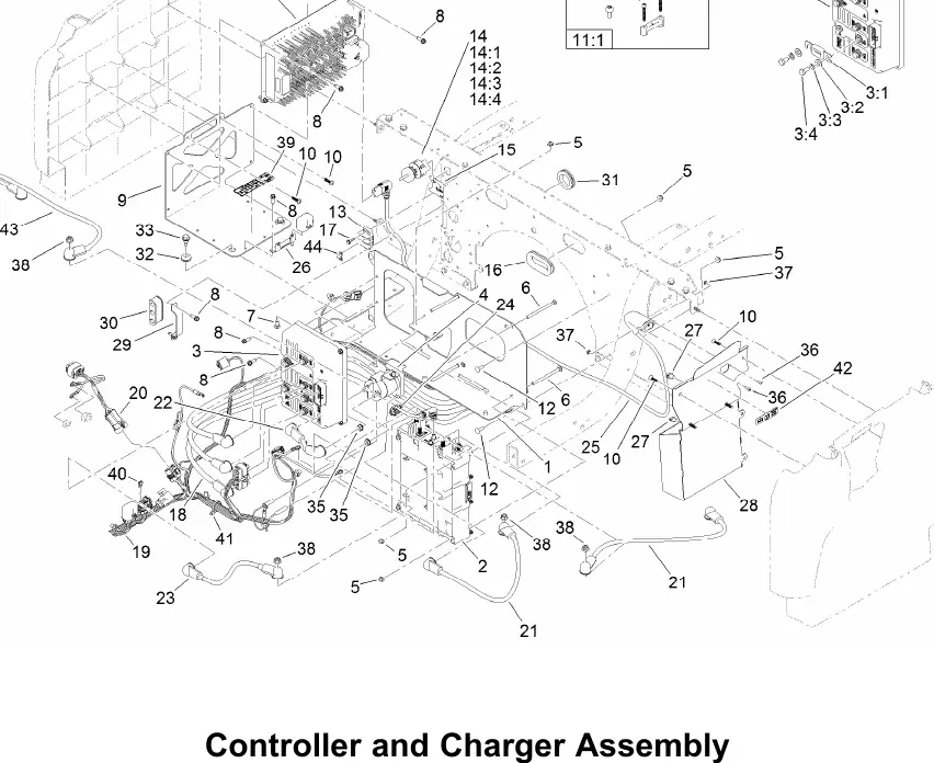 Controller and Charger Assembly