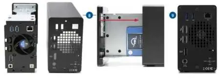 Drive installation steps