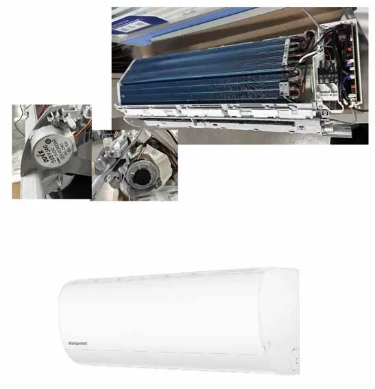 Indoor unit component identification