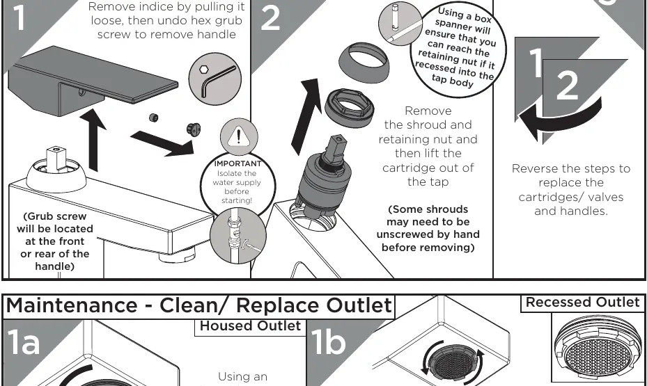Cartridge/Valve Replacement