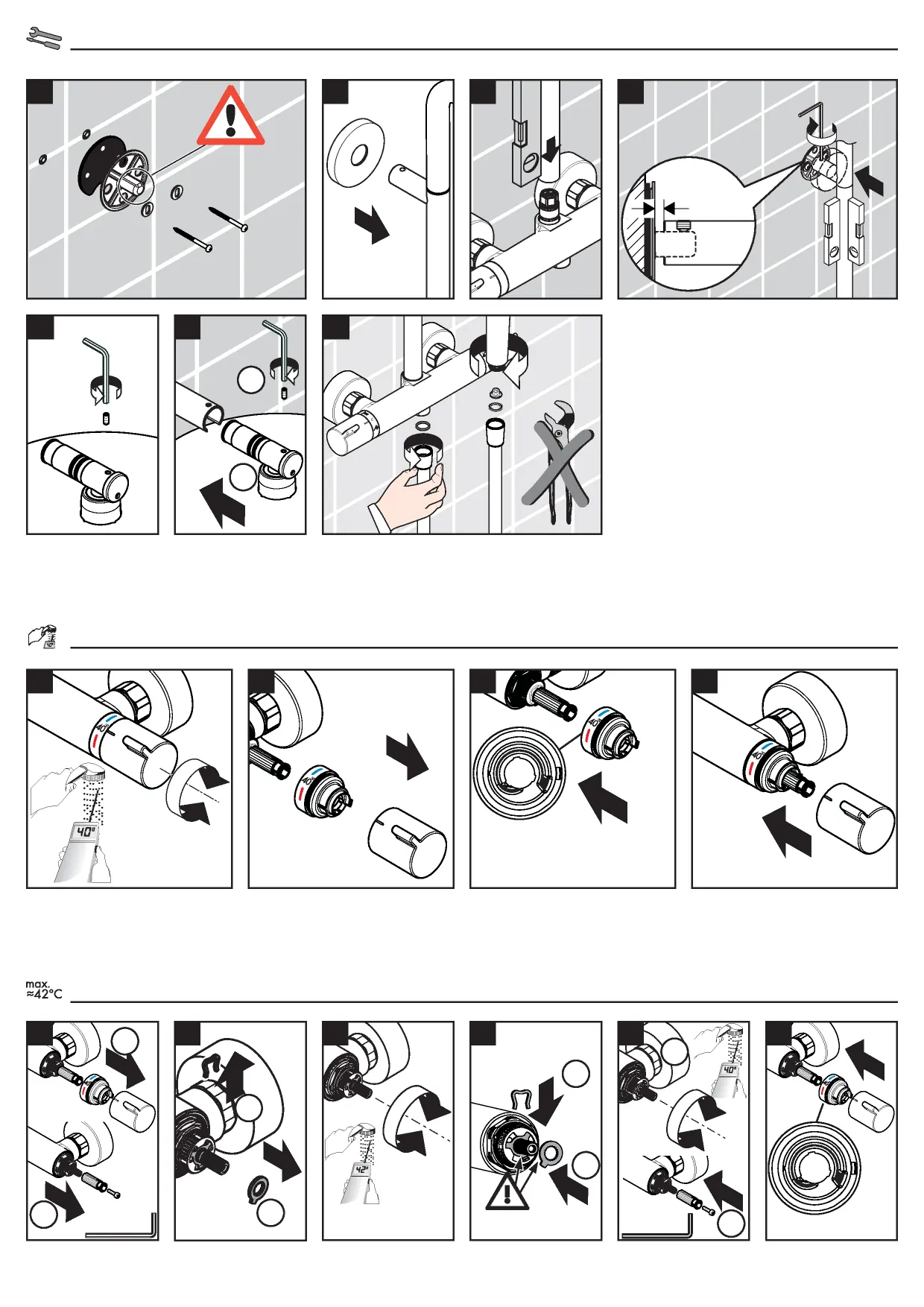 Adjustment and Safety Function