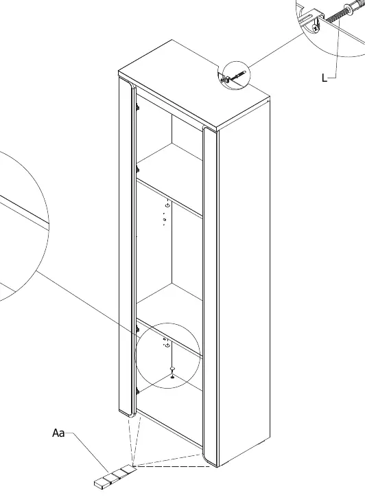Wall mounting procedure