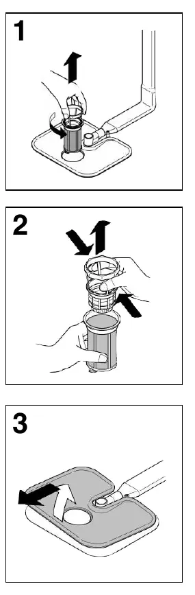 Filter cleaning steps