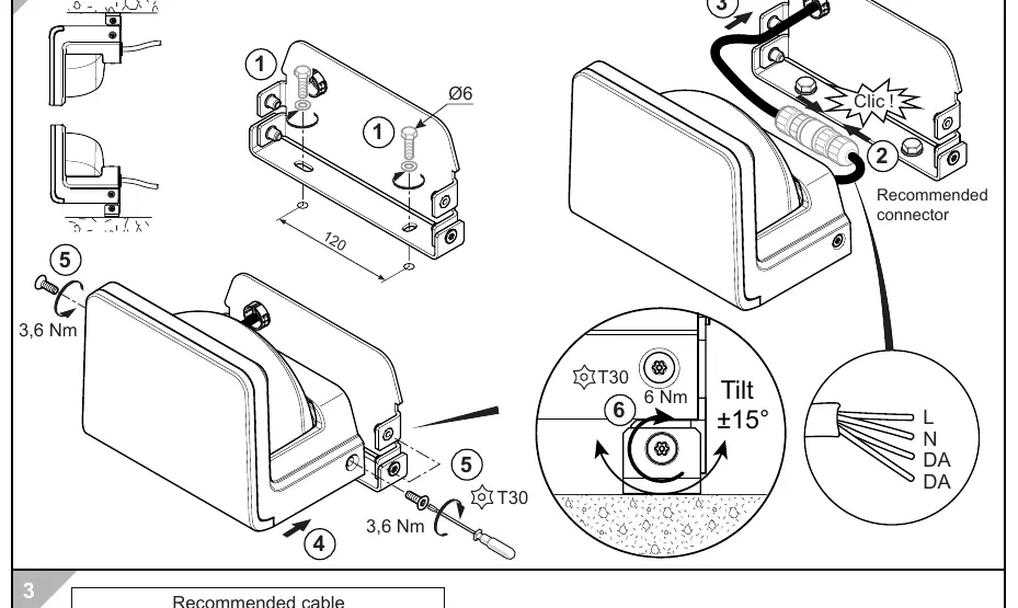 Surface Mounting (MSF) installation steps.