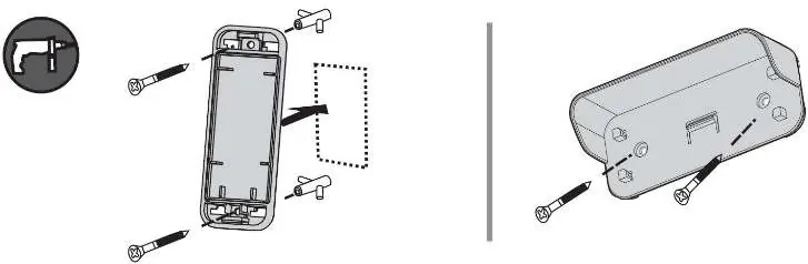 Mounting the transmitter