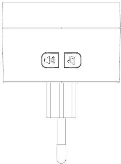 Doorbell control buttons