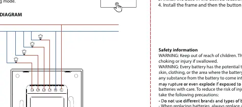 Wiring diagram for the smart switch