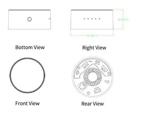 Device dimensions